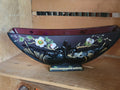 Fenton Hand-Painted "Verlys Love Birds" Limited Edition Art Glass Vase